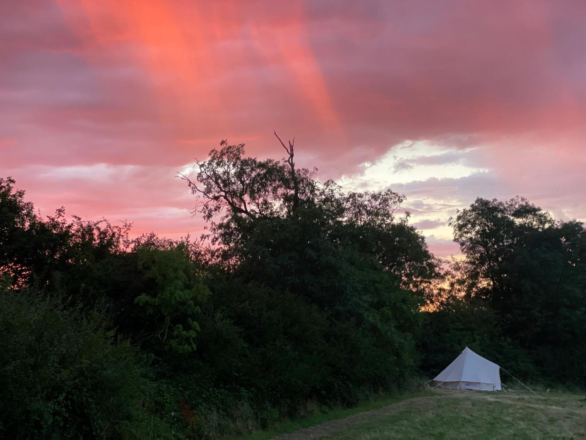 Bell Tent 4M Fossewold Farm Camping Moreton-in-Marsh Esterno foto